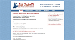 Desktop Screenshot of delawareballroomlessons.com